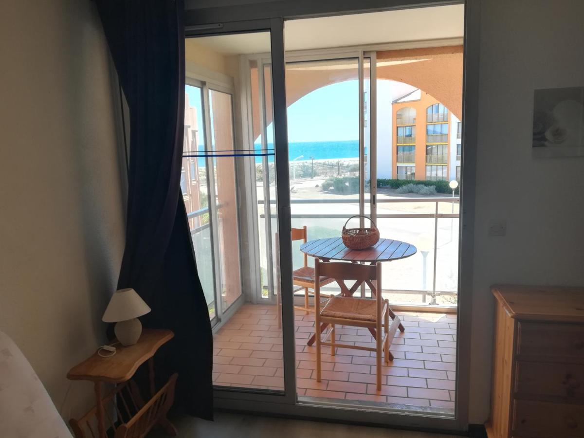 Cap De Mer - Vue Sur Mer - Une Chambre - Une Terrasse - Acces Direct Plage - Commerces A Proximites Le Barcarès المظهر الخارجي الصورة