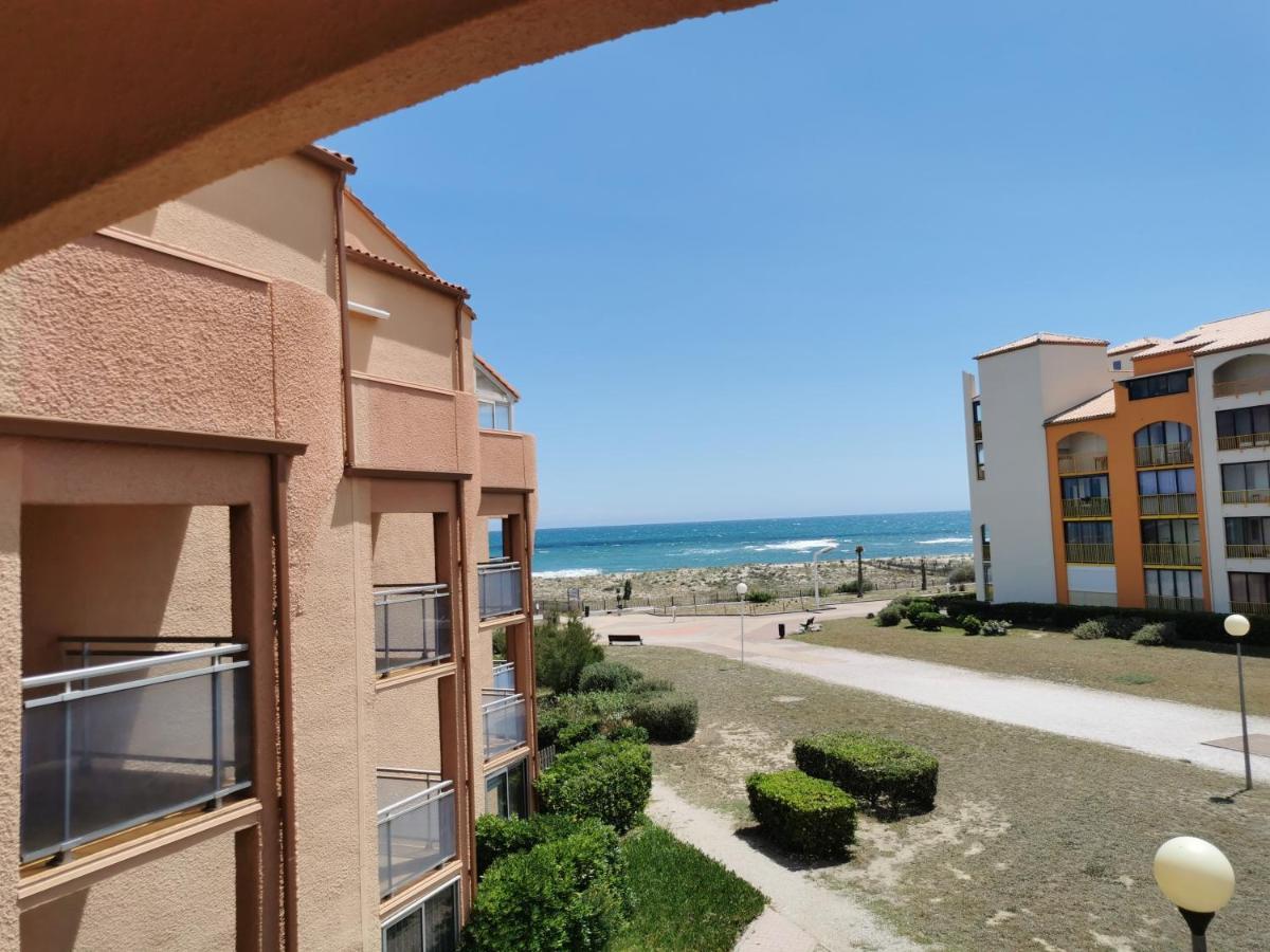Cap De Mer - Vue Sur Mer - Une Chambre - Une Terrasse - Acces Direct Plage - Commerces A Proximites Le Barcarès المظهر الخارجي الصورة